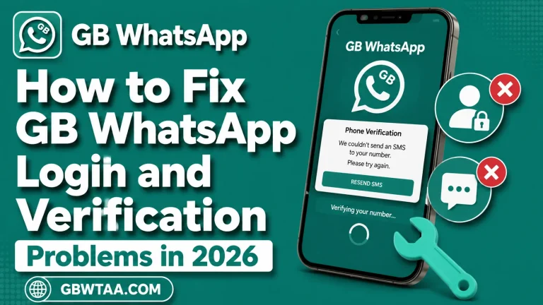 How to Fix GB WhatsApp Login and Verification Problems in 2026